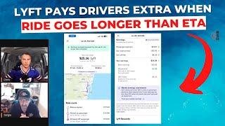 Lyft NOW Paying Drivers For Extra Time On Longer ETA Trips!