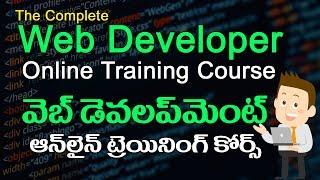 The Complete Web Developer Course - Online Training in Telugu