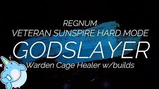 ESO vSS HM Godslayer by Regnum Warden Cage Healer