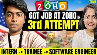 VeraLevelFinally to ZOHO as Software Engineer-Salary, Interview Ques,Rounds Revealed