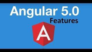 Angular 5 Features