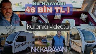 48 BİN TL NK KARAVAN  KULLANICI VİDEOSU  En uygun, çok satan  Breath modeli #nkkaravan