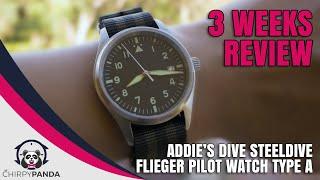 Is the Addies Dive Flieger worth the money? Full Review of the Steeldive Flieger Pilot Watch Type A