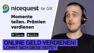 Online Geld verdienen mit Nicequest! | Wie kann man hier Geld verdienen? (j0nasr LIVE)