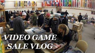 Selling Video Games At A Local Show! + Preparations Vlog - bizzNES17