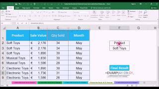 DVARP Database Function with Examples in MS Office Excel Spreadsheet 2016