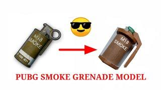 Making a Smoke Grenade Model |PUBG weapons| DIY| Part 1|