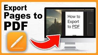 How to Export Pages to PDF on Mac - Full guide 2024