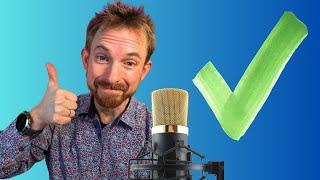 What To Do Before You Hit Record - Adobe Podcast Mic Check Explained