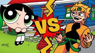 M.U.G.E.N. Battles | Buttercup vs Dio Brando | The Powerpuff Girls vs JoJo's Bizarre Adventure