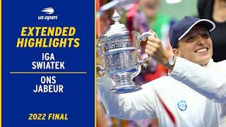 Iga Swiatek vs. Ons Jabeur Extended Highlights | 2022 US Open Final