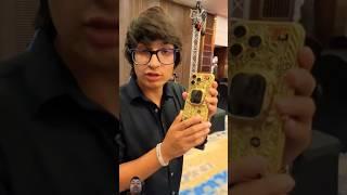 Technical guruji ka golden iPhone  #vlog #souravjoshivlogs #funny #shorts