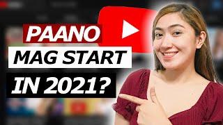 Paano Mag START NG YOUTUBE CHANNEL in 2021 and GET MORE SUBSCRIBERS? | Jhocel Recilles