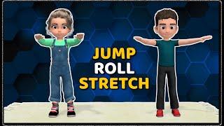 CHILDREN'S GYMNASTICS AT HOME: JUMP, ROLL, STRETCH