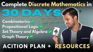 How to complete Discrete Mathematics in 30 days | GATE