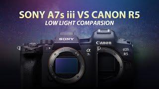 Sony A7s iii Vs Canon EOS R5 Low Light Comparison