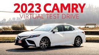 2023 Toyota Camry Hybrid SE Walkaround and Virtual Test Drive