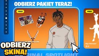 ODBIERZ PAKIET JUICE WRLD TERAZ *SZYBKO* ZA 0 ZŁ W FORTNITE