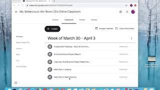 How to use our Google Classroom