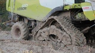 Extreme conditions Claas Lexion