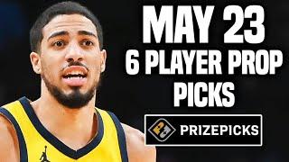 NBA PRIZEPICKS TODAY | 6 BEST PROP PICKS | THURSDAY | 5/23/2024 | BEST PROPS | NBA BETTING |