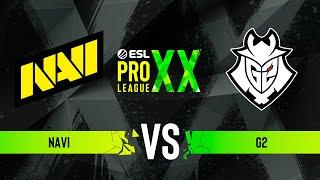 NAVI vs. G2 - ESL Pro League Season 20 - Semi-final