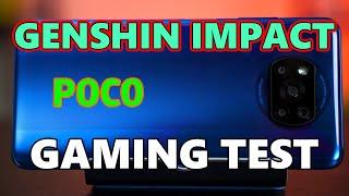 Gaming test - Genshin Impact  + APHO + PUBG 60fps on POCO X3 NFC