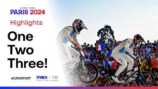 TOTAL DOMINANCE!  | Cycling BMX Racing Men's Final Highlights | #Paris2024 #Olympics