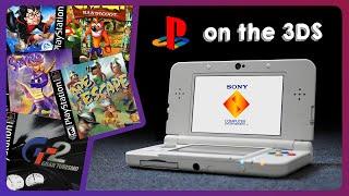 Your 3DS can run PS1 Games