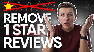 How to Remove 1 Star Amazon FBA Reviews in 2023!!