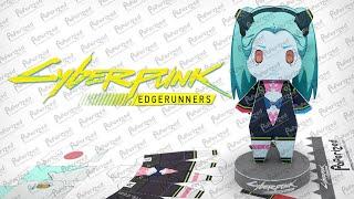 Cyberpunk: Edgerunners - Rebecca Paperized