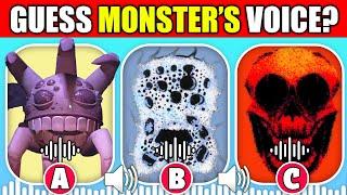 Guess the Monster's Voice! | Roblox Doors Floor 2 | Giggle, Haste, Rush, Ambush, Seek, Screech, Eyes