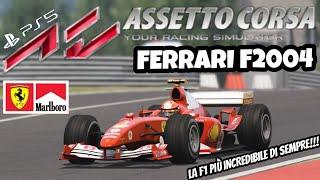 ASSETTO CORSA PLAYSTATION 5 "FERRARI F2004"  T150 GAMEPLAY PS5