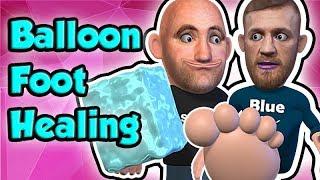 How to heal a BALLOON FOOT in ONE DAY