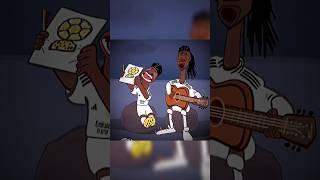 Vini's Sad Moments  #animation #football #shorts