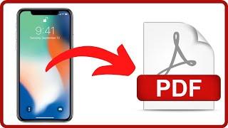How To Convert Image To PDF on iPhone (And Photos Too)