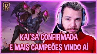 REACT NOVIDADES DA PRÓXIMA EXPANSÃO E VAZIO NO LEGENDS OF RUNETERRA?!