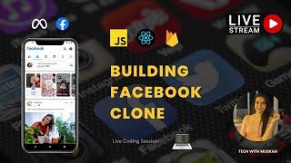 Building an Facebook Clone with React Native | Firebase & Firebase Auth | Live Coding Session 2023