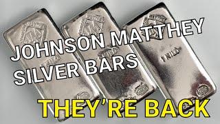 Johnson Matthey Silver Bars (NEW, USA) First Look