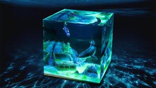 How to Make an Underwater Treasure Hunting Diorama | Resin Art