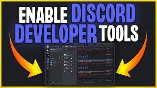 How To Enable Discord Developer Tools & Inspect Element! | 2022