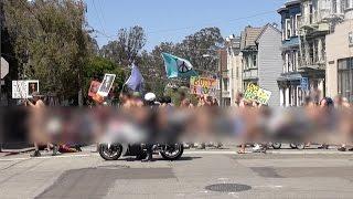 Nude Summer of Love Parade San Francisco 2016 (warning: nudity)