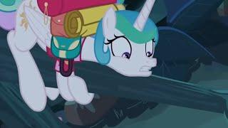 Celestia afraid of chicken MLP Season 9