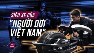 Siêu xe Batpod Người Dơi phiên bản 1:1 độc nhất vô nhị xuất hiện tại Việt Nam | VTC Now