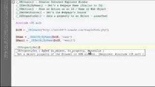 AutoIt Coding Tutorial Two - Website Functions