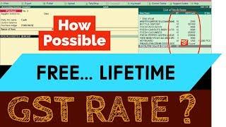 GST Rate with HSN Code in tally erp 9 | gst rate tdl, hsn code tdl, gst rate with hsn tdl tally