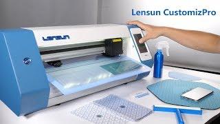 Lensun CustomizPro Customize 10000+ screen protector for flat screen and curved screen