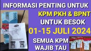 INFO PENTING BESOK TGL 26 JUNI 2024 KPM PKH BPNT YANG DAPAT BANTUAN INI SIMAK