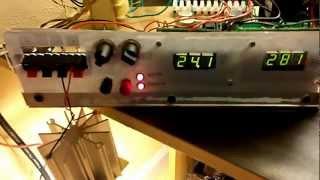 My lab testing power supply project with adjustable Voltage control