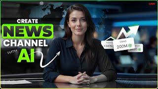 Create Your Own News Channel with AI 2024 | AI News Channel Kaise Banaye? | Future of Journalism